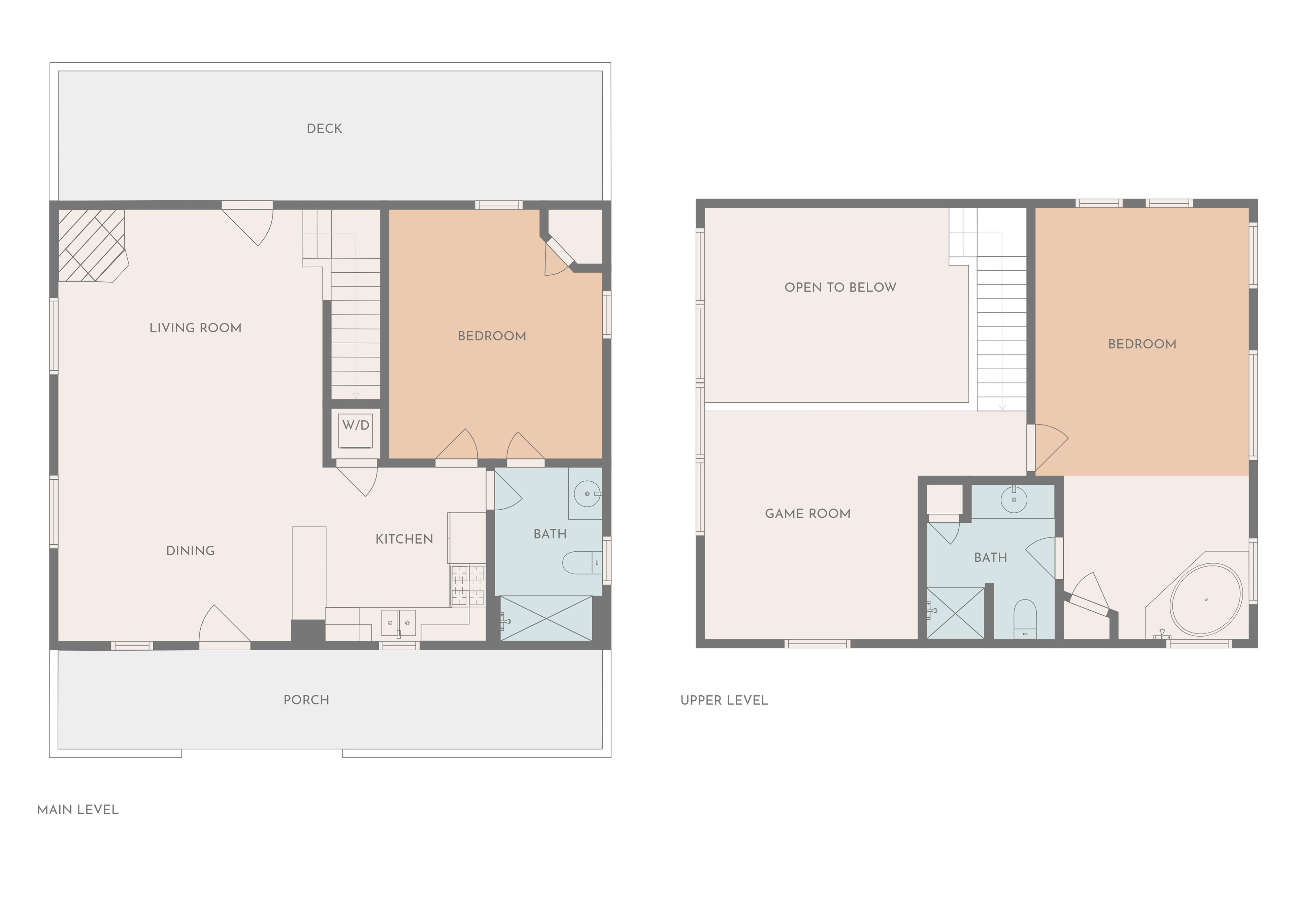 2D floor plan example 2